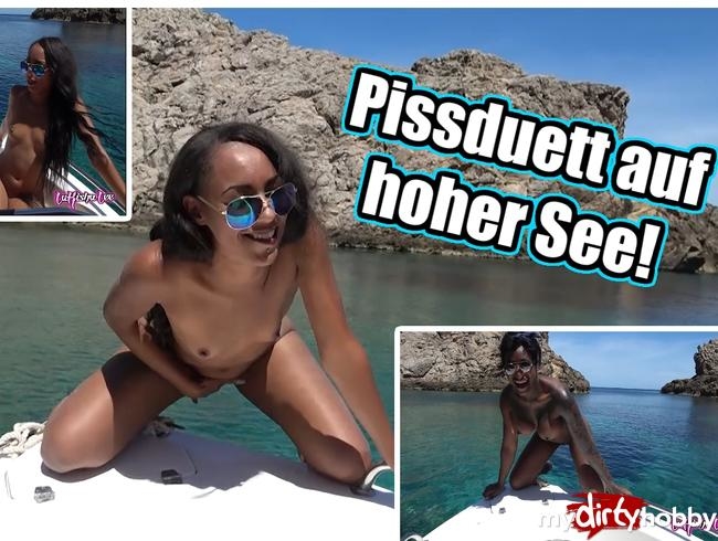 Pissduett auf hoher See!!!