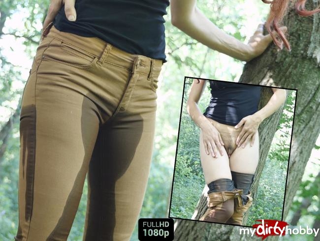 Neuer Spot im Park zum Pissen auf meine Jeans