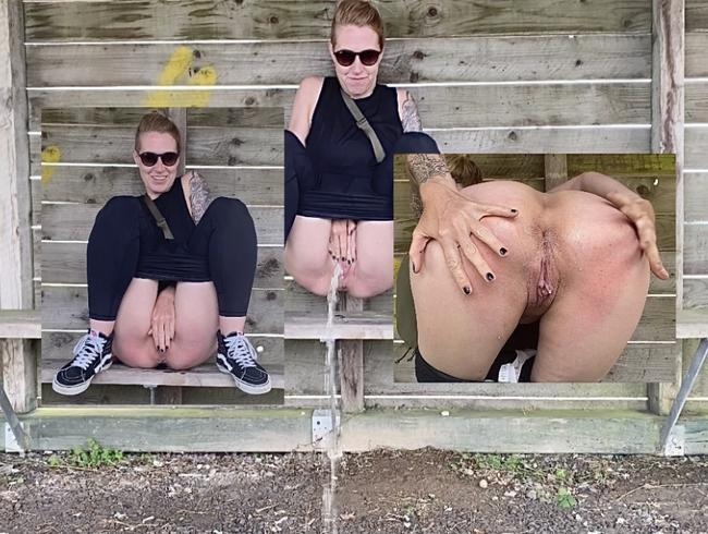 Gruß aus dem Piss-Häuschen